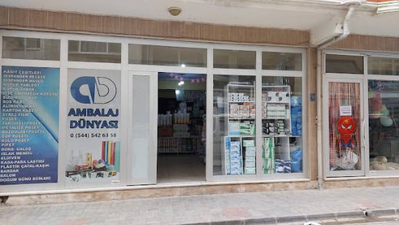 Ambalaj ve Parti Dünyası mağaza içi Şarköy